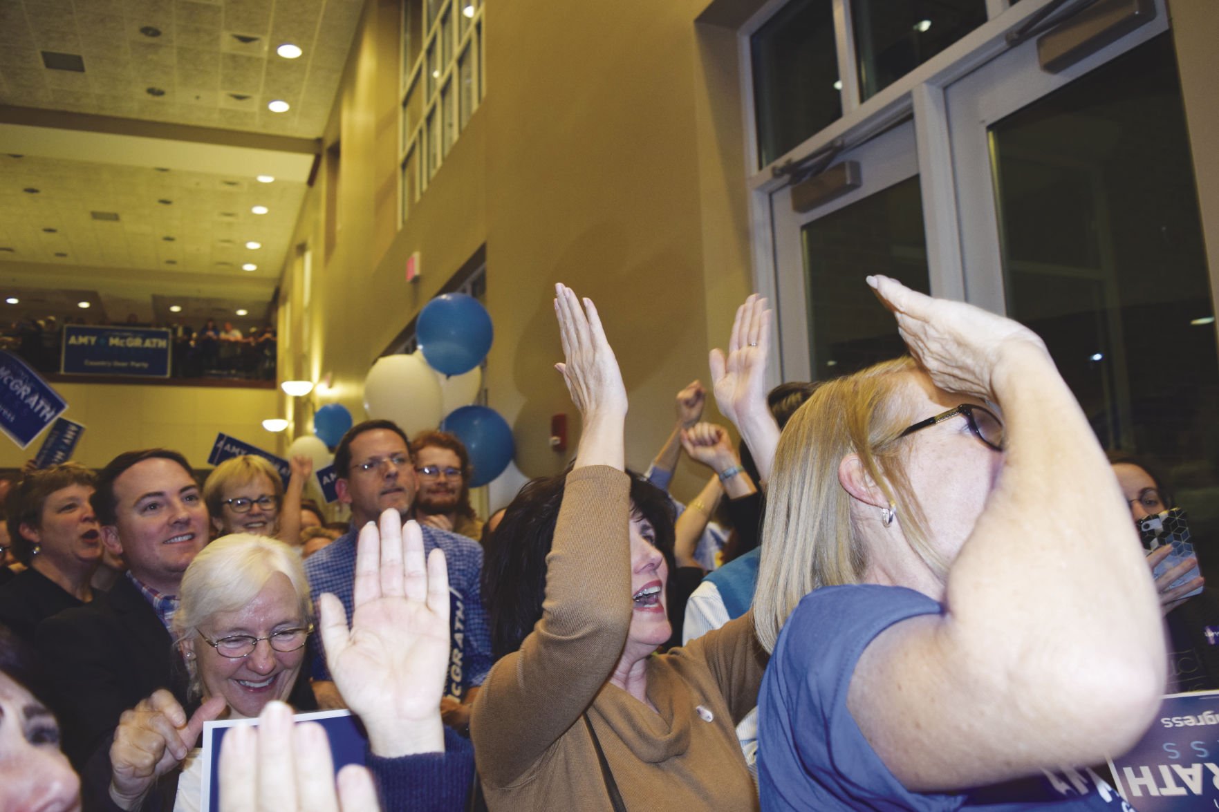 Amy McGrath party